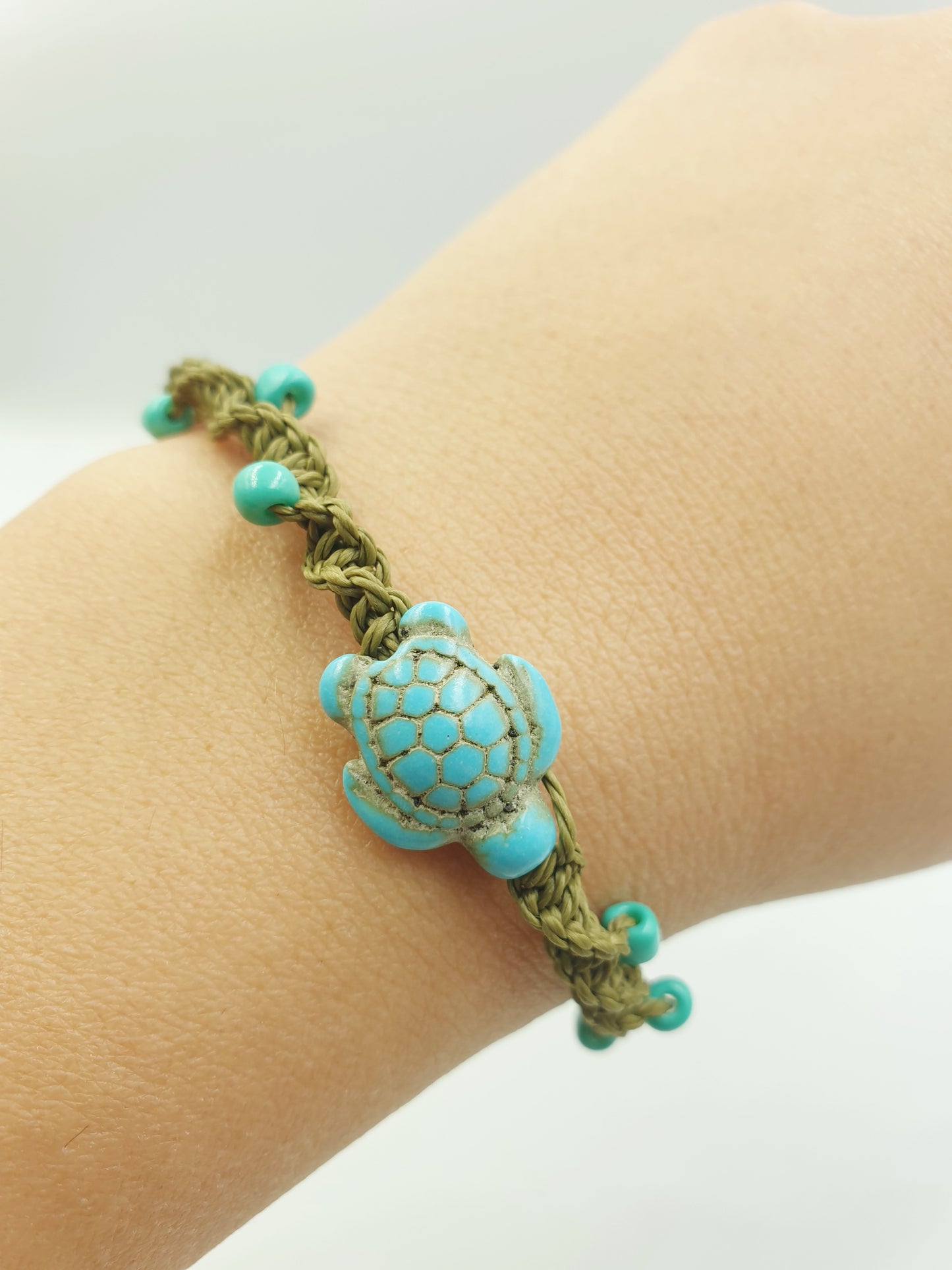 Sea Turtle Bracelets - Adjustable String