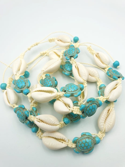 Cowrie Sea Shell Necklace - Black – Boho Soul