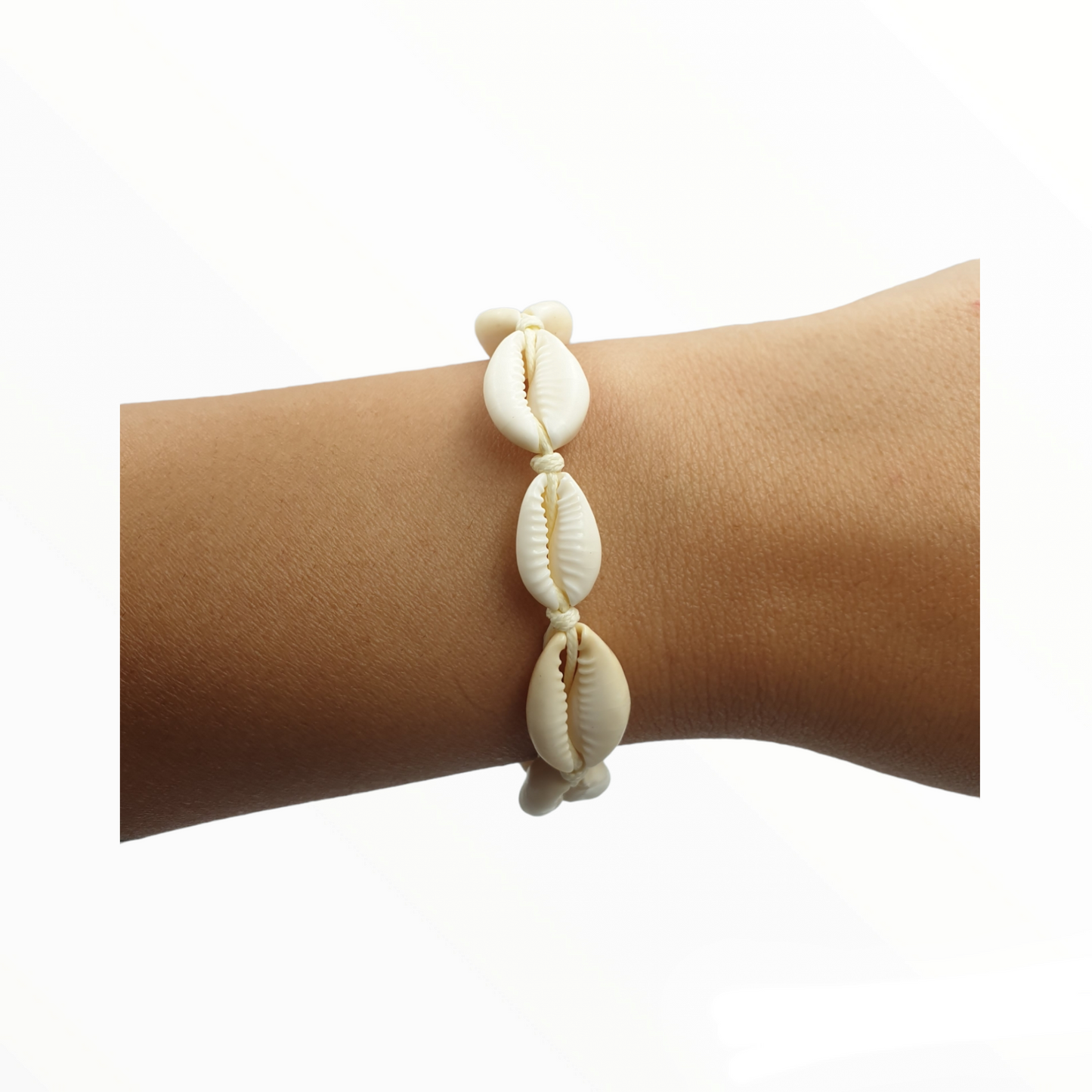 Cowrie Sea Shell Bracelet- Adjustable