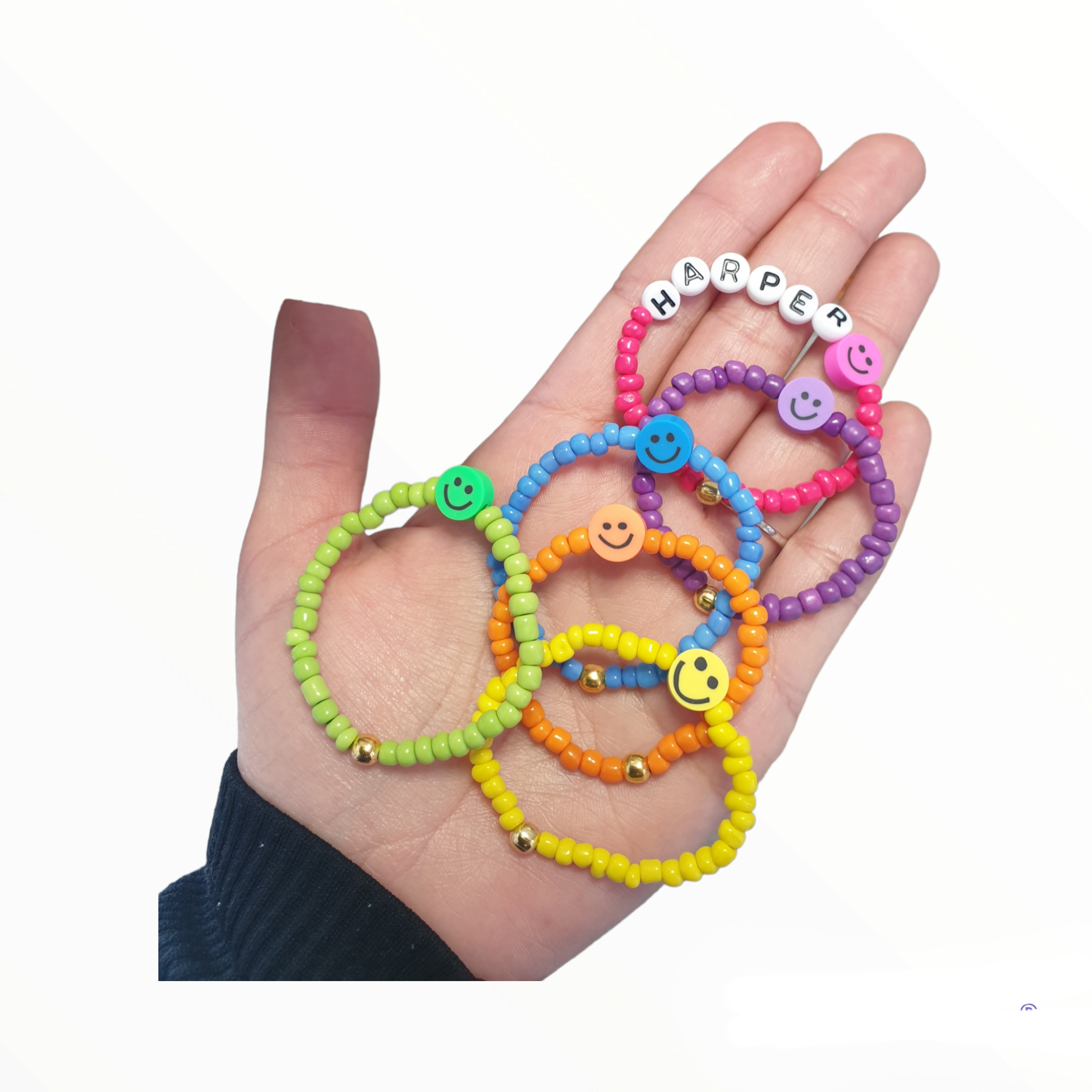 Rainbow Japanese Tila Glass Bead Kit for your DIY Crafter / Makes 10  Bracelets / Personalized Geometric Stretch Bracelet / Popular Trendy – Just  Bead It